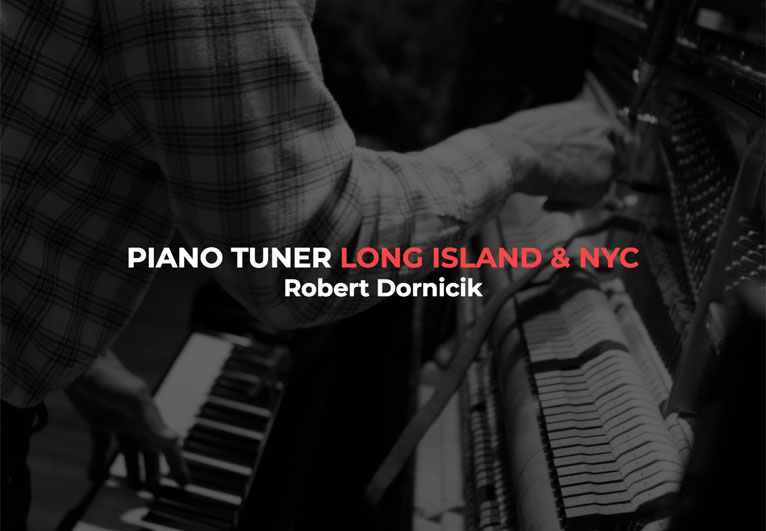 Website created for a piano tuner